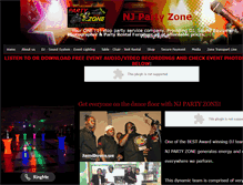 Tablet Screenshot of njpartyzone.com